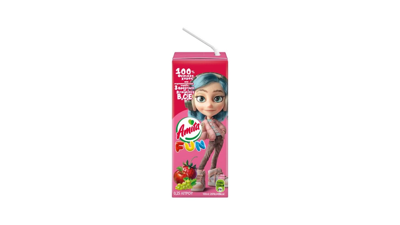 Amita fun κόκκινη 250ml — ROOSTA Fried Chicken Ζάκυνθος