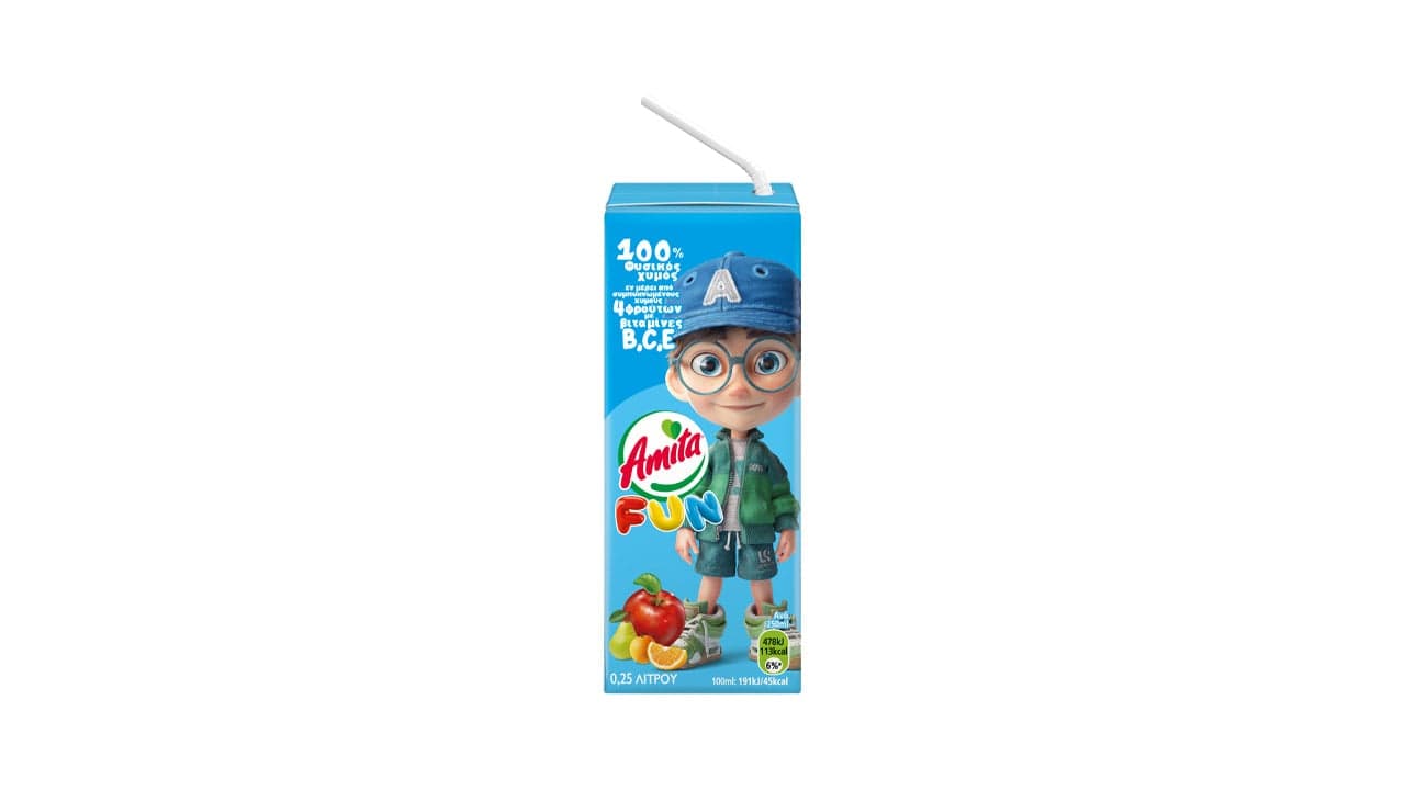 Amita fun μπλε 250ml — ROOSTA Fried Chicken Ζάκυνθος
