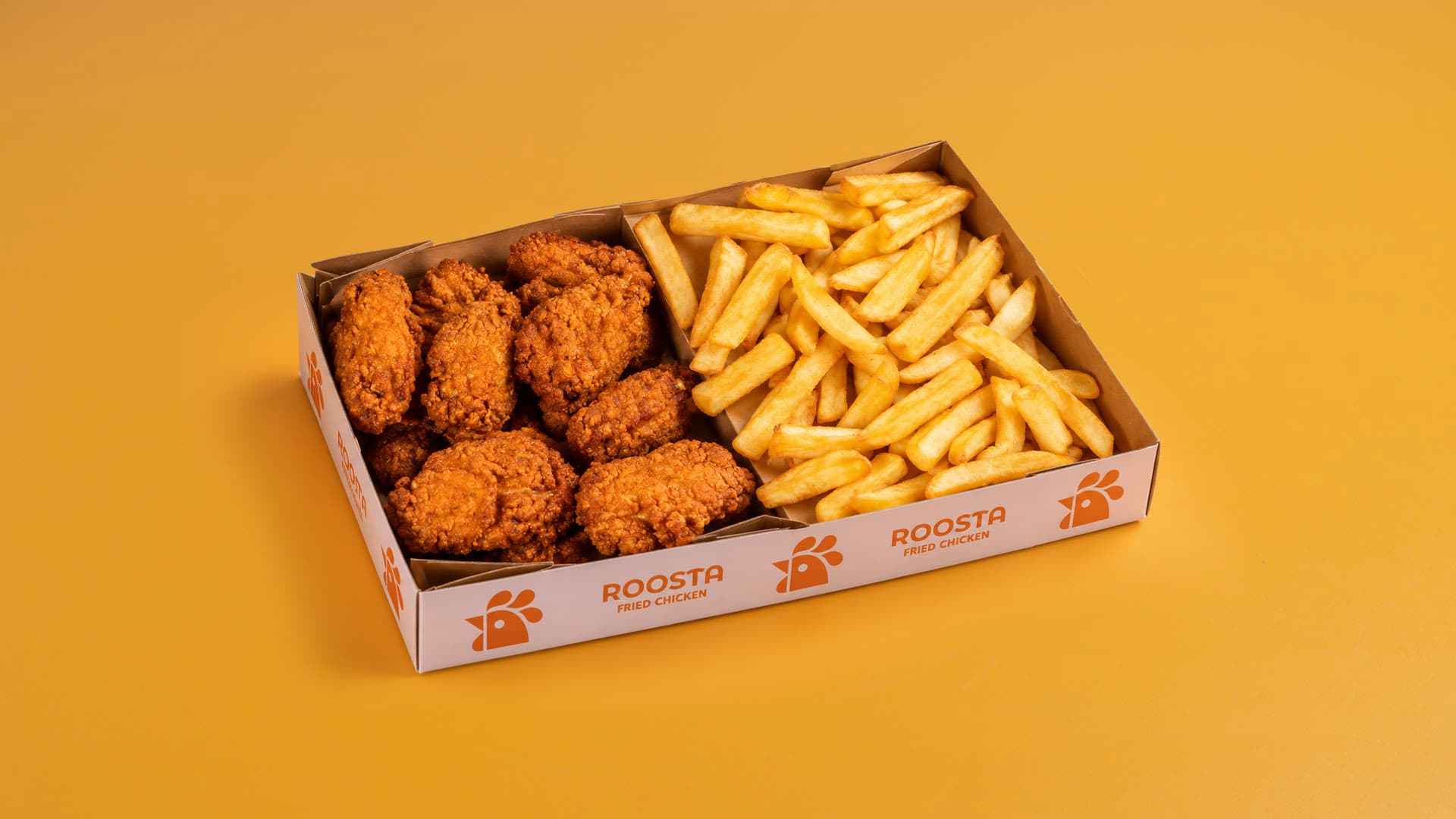 Hot wings lunch box — ROOSTA Fried Chicken Ζάκυνθος