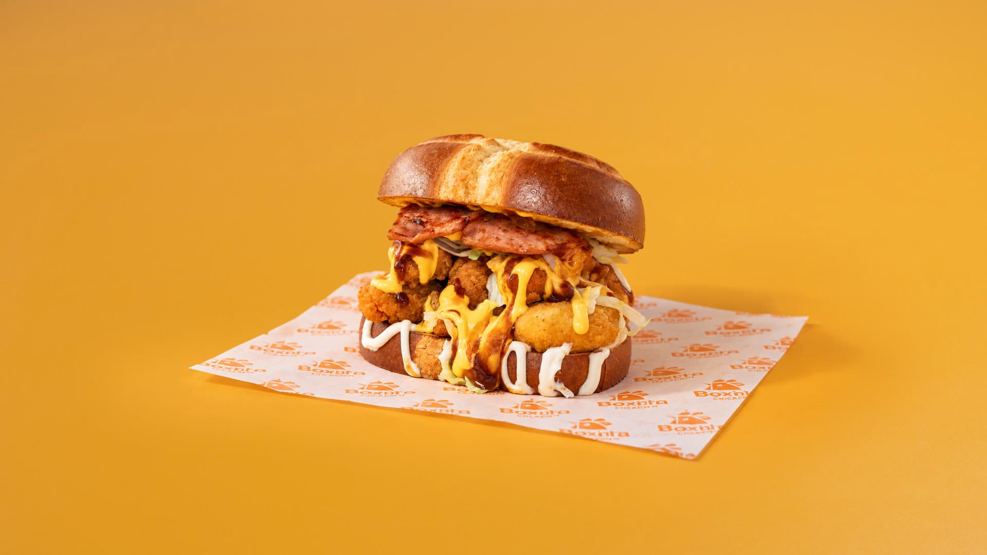 New Orleans caramel crunchy crunch chicken — ROOSTA Fried Chicken Ζάκυνθος
