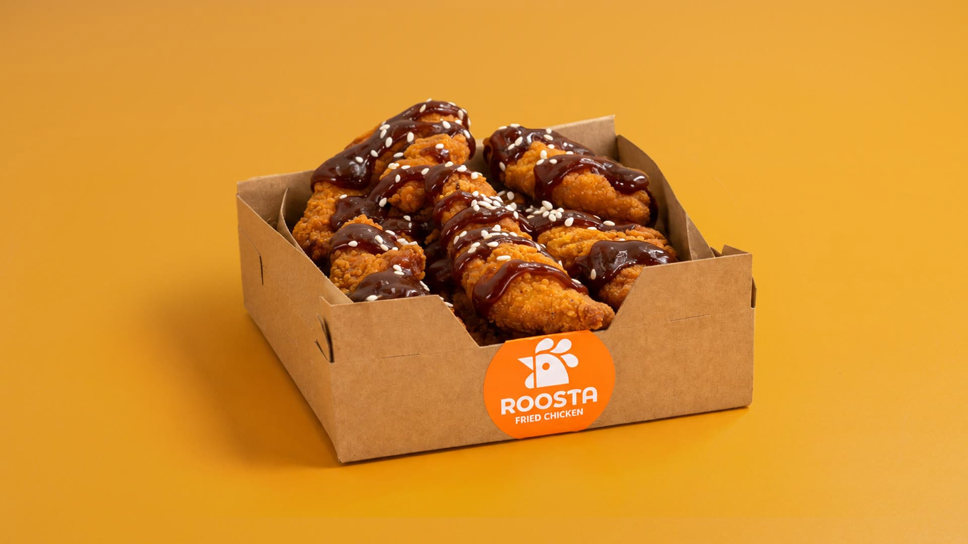 Buffalo BBQ φιλετίνια κοτόπουλου — ROOSTA Fried Chicken Ζάκυνθος